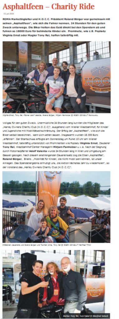 2018: Charity Ride & Asphaltfeen