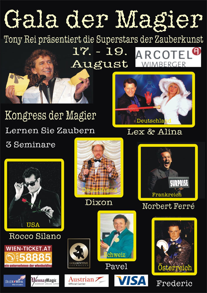 2007: Tony Rei Gala der Magier