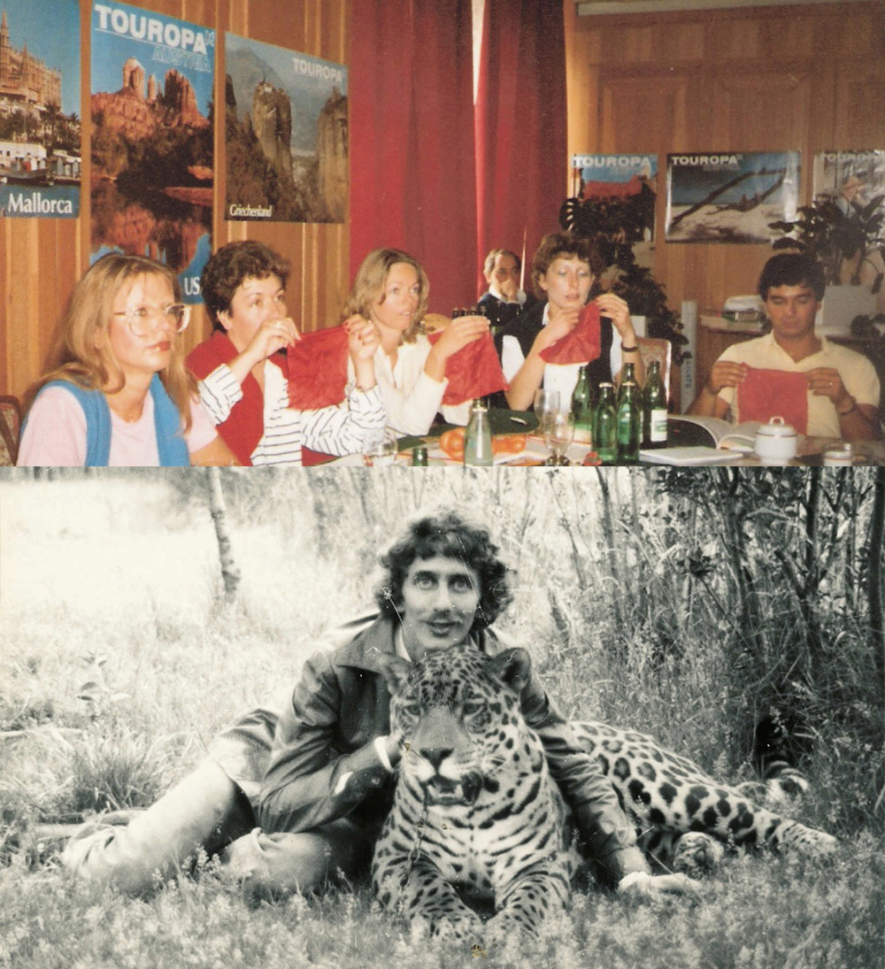 Bild oben: Tony Rei bildet Touropa Austria Reiseleiter aus
