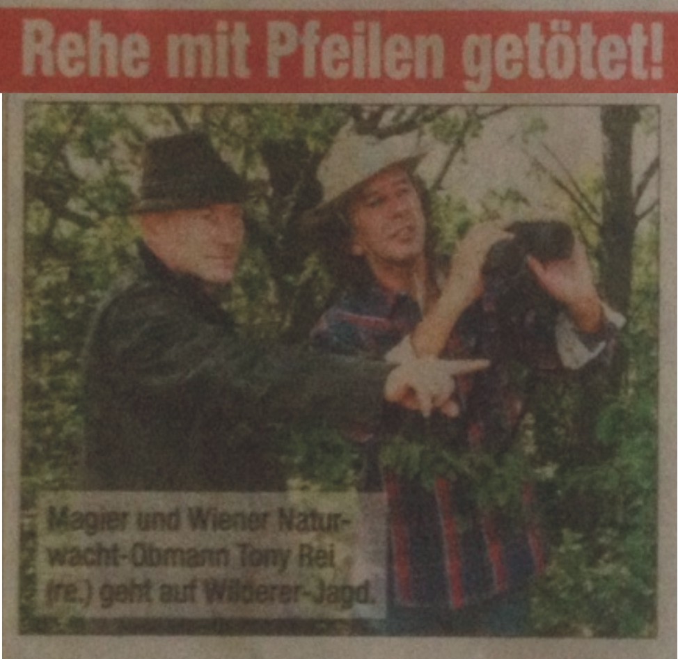 2014: Tony Rei wird neuer Obmann der Wiener Naturwacht um ÖKO Sünden aufzeigen